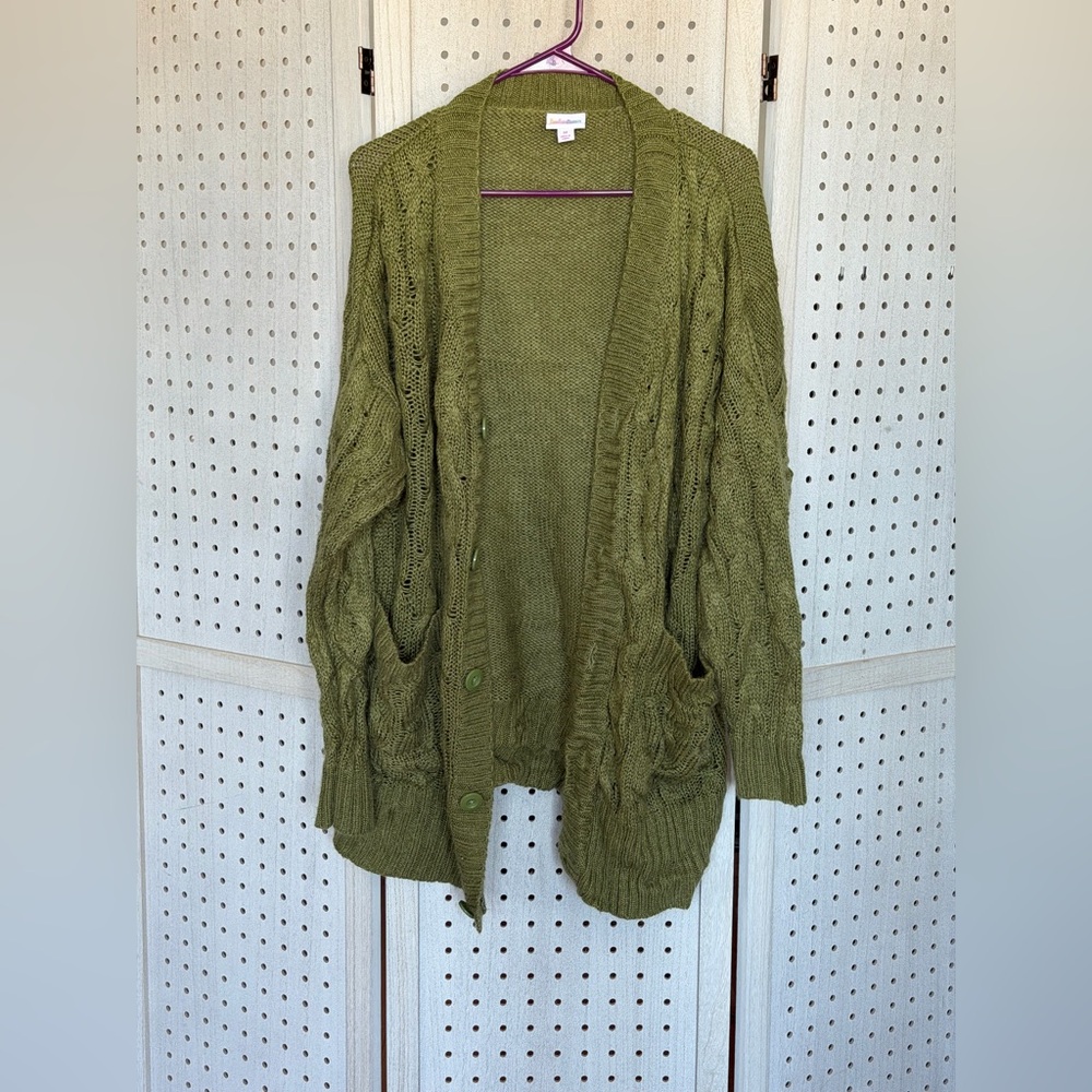 LuLaRoe Olive Green Women's Cardigan